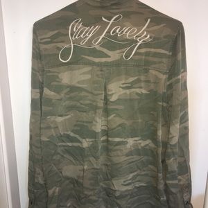 Boyfriend fit long sleeve flannel